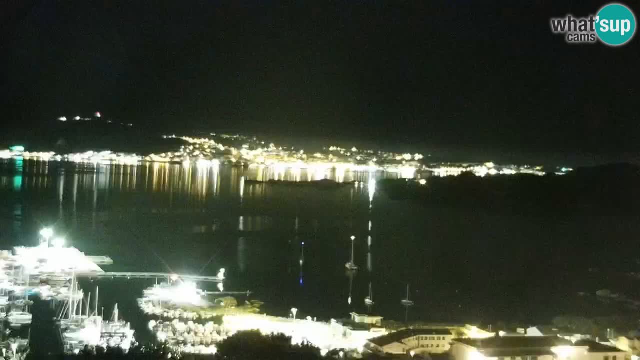 LIVE Sardinien webcam Palau – Panoramablick