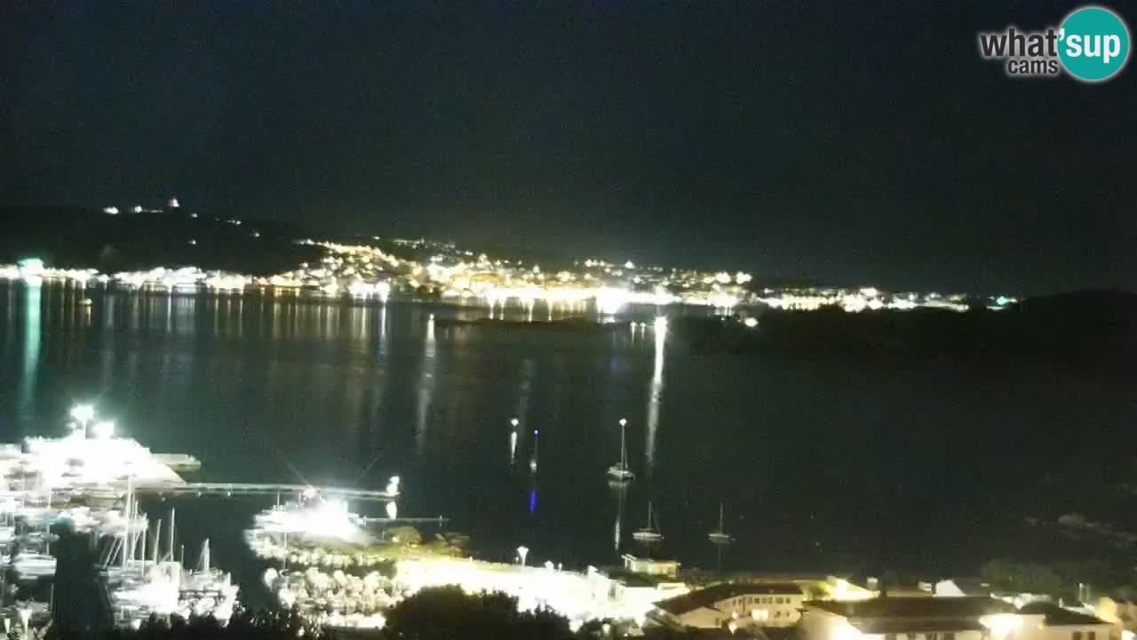 LIVE Sardinia webcam Palau – Panorama impresionante