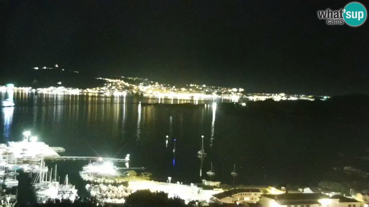 Sardinija v živo spletna kamera Palau – Panoramski pogled