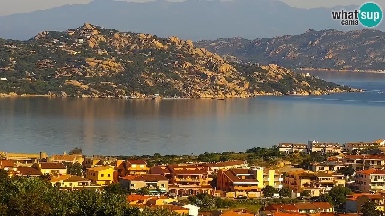 LIVE Sardinia webcam Palau – Panorama impresionante