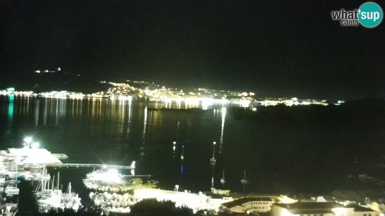 Sardinija v živo spletna kamera Palau – Panoramski pogled