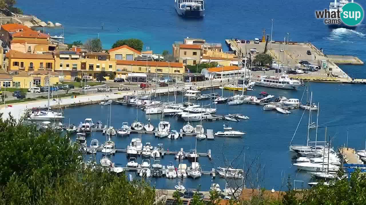 LIVE Sardinia webcam Palau – Panorama impresionante