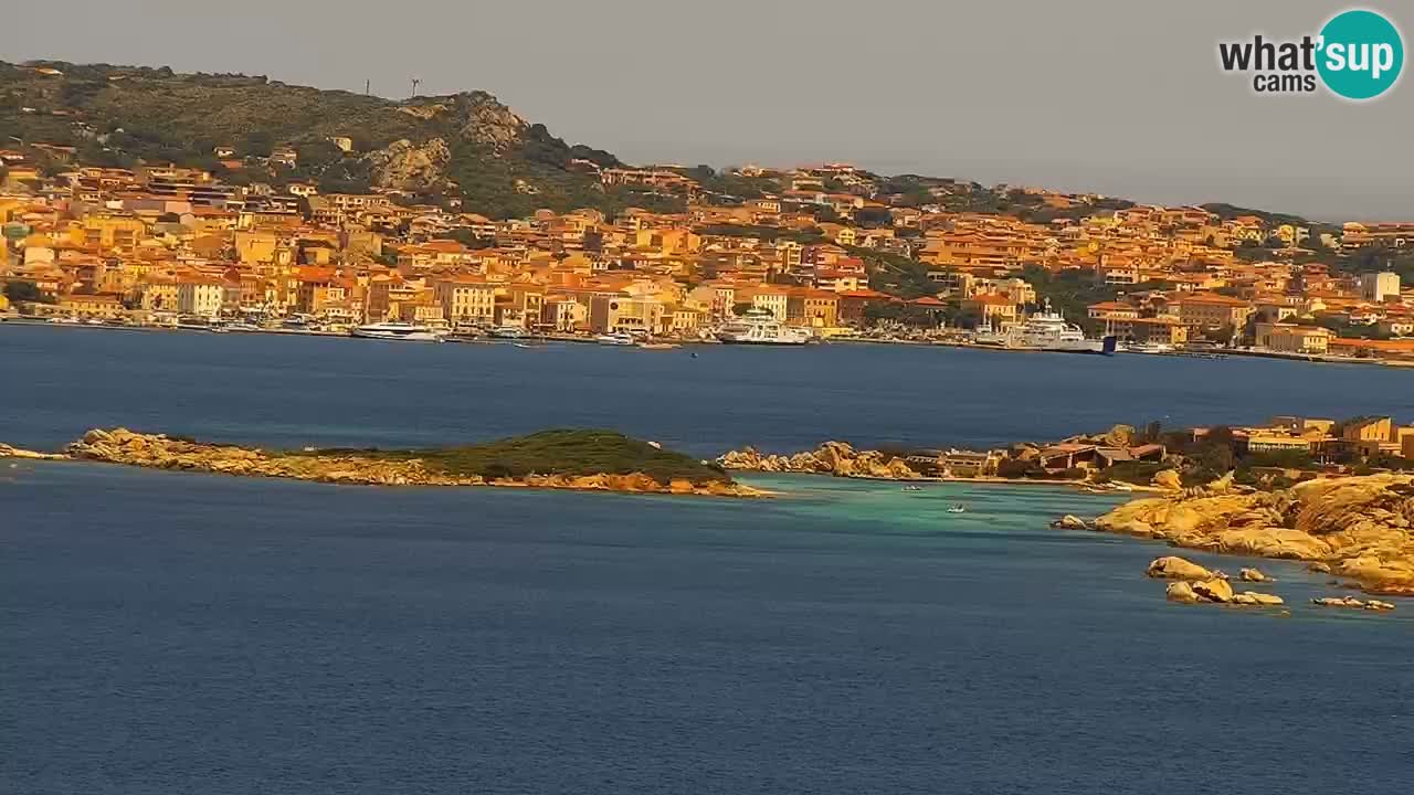 LIVE Sardinia Webcam Palau – Panoramic View