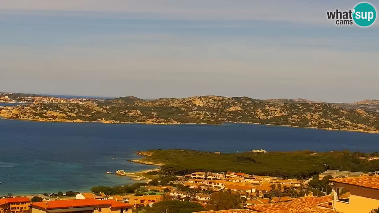 LIVE de la Sardaigne livecam Palau – Superbe panorama