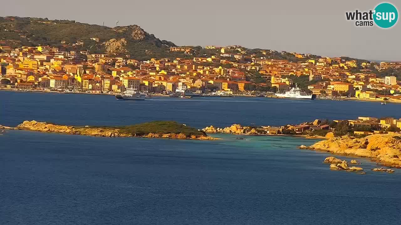 LIVE Sardegna webcam Palau – Stupendo panorama