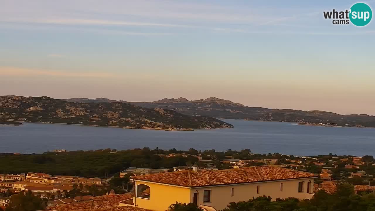 LIVE Sardinien webcam Palau – Panoramablick