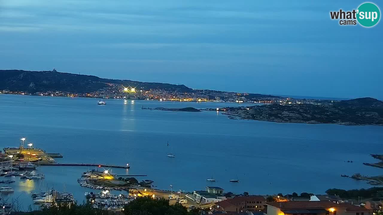 LIVE Sardinia Webcam Palau – Panoramic View