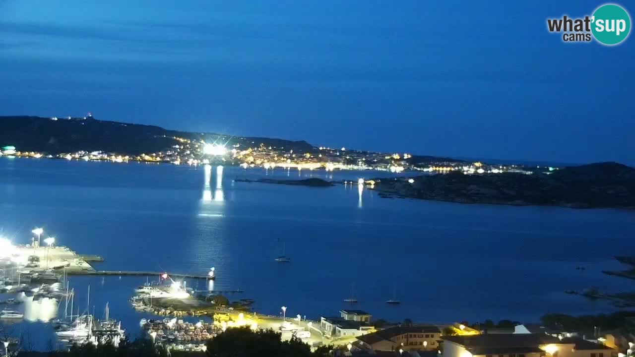 LIVE Sardinien webcam Palau – Panoramablick