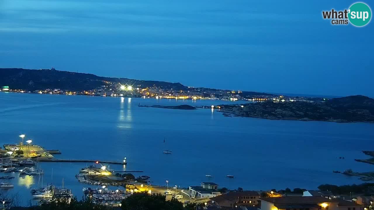 LIVE de la Sardaigne livecam Palau – Superbe panorama