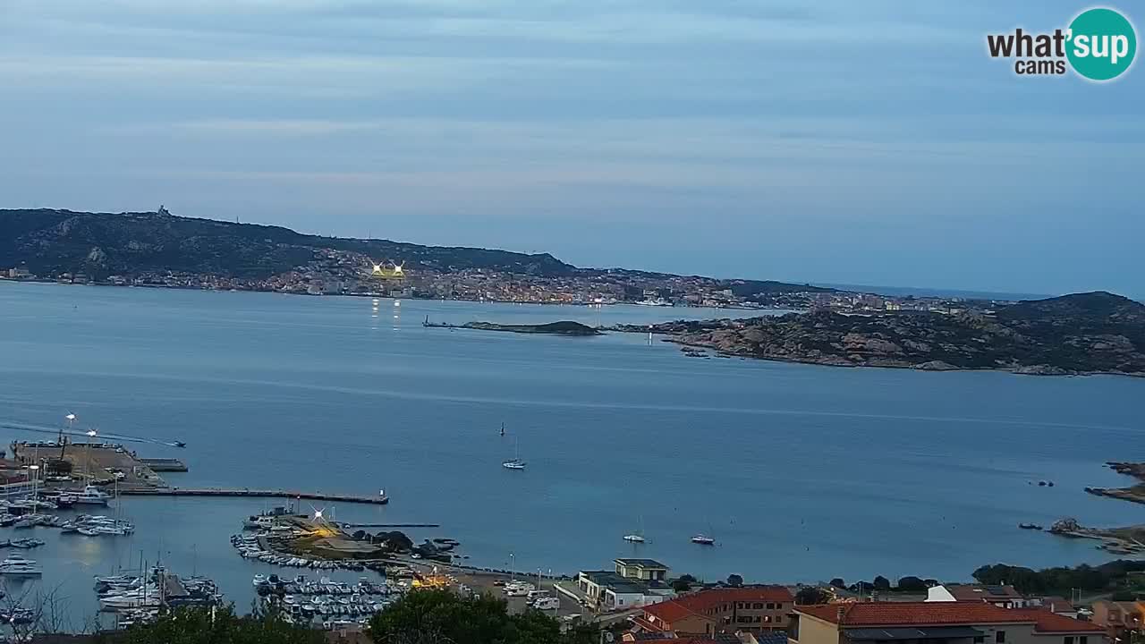 LIVE Sardinia webcam Palau – Panorama impresionante