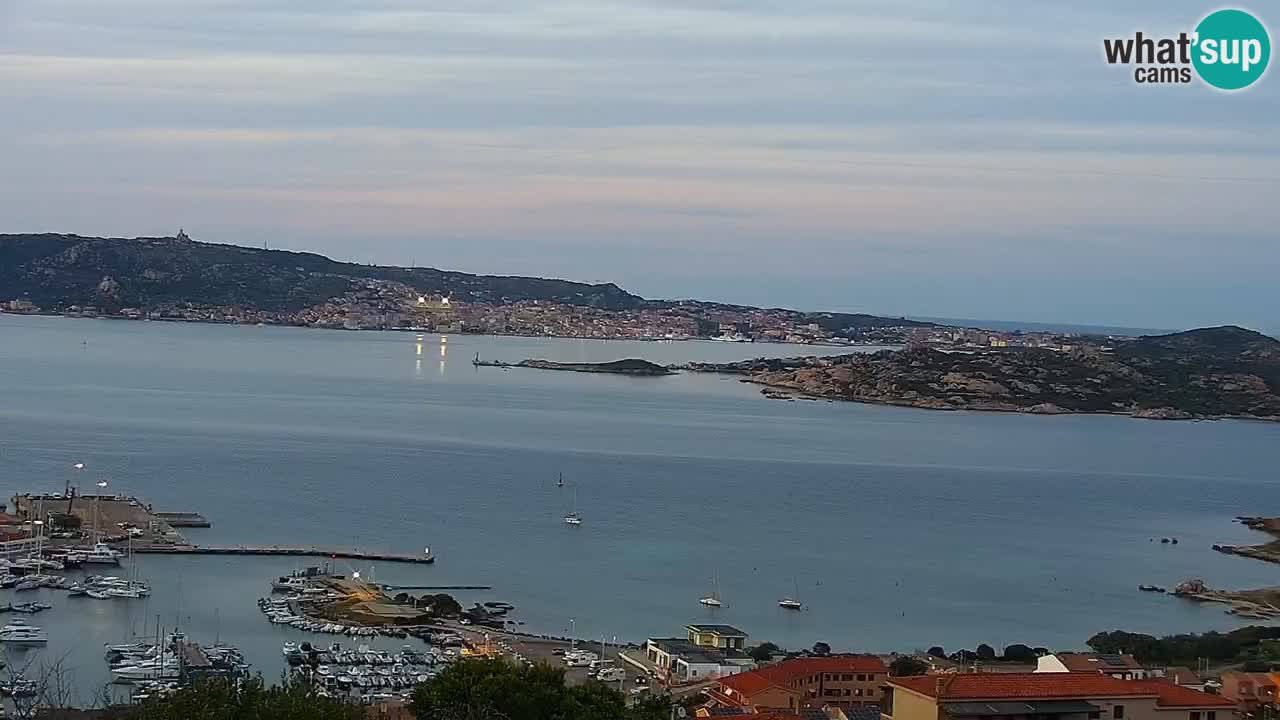 LIVE de la Sardaigne livecam Palau – Superbe panorama