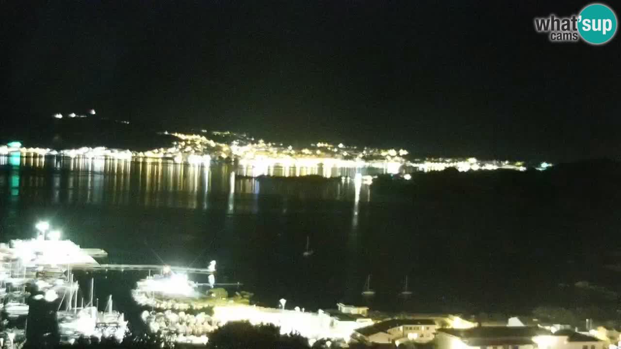 Sardinija u živo web kamera Palau – Panoramski pogled