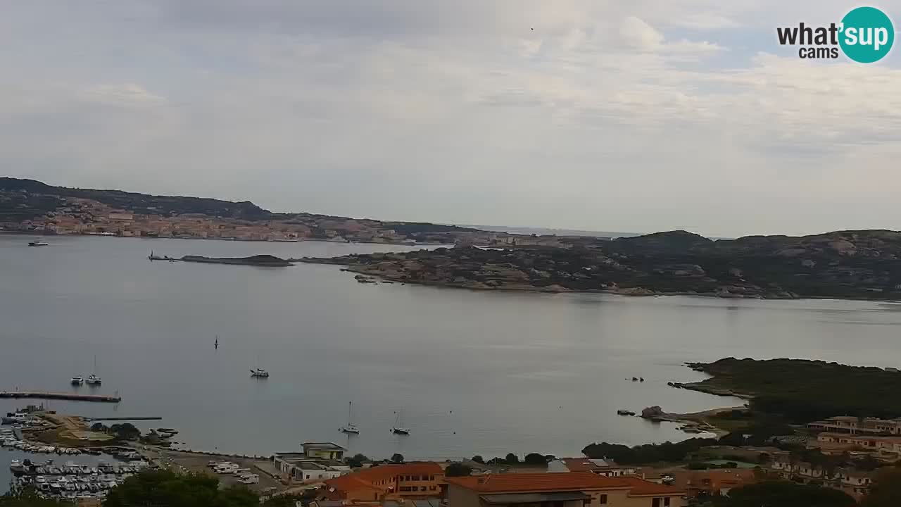 LIVE Sardinien webcam Palau – Panoramablick