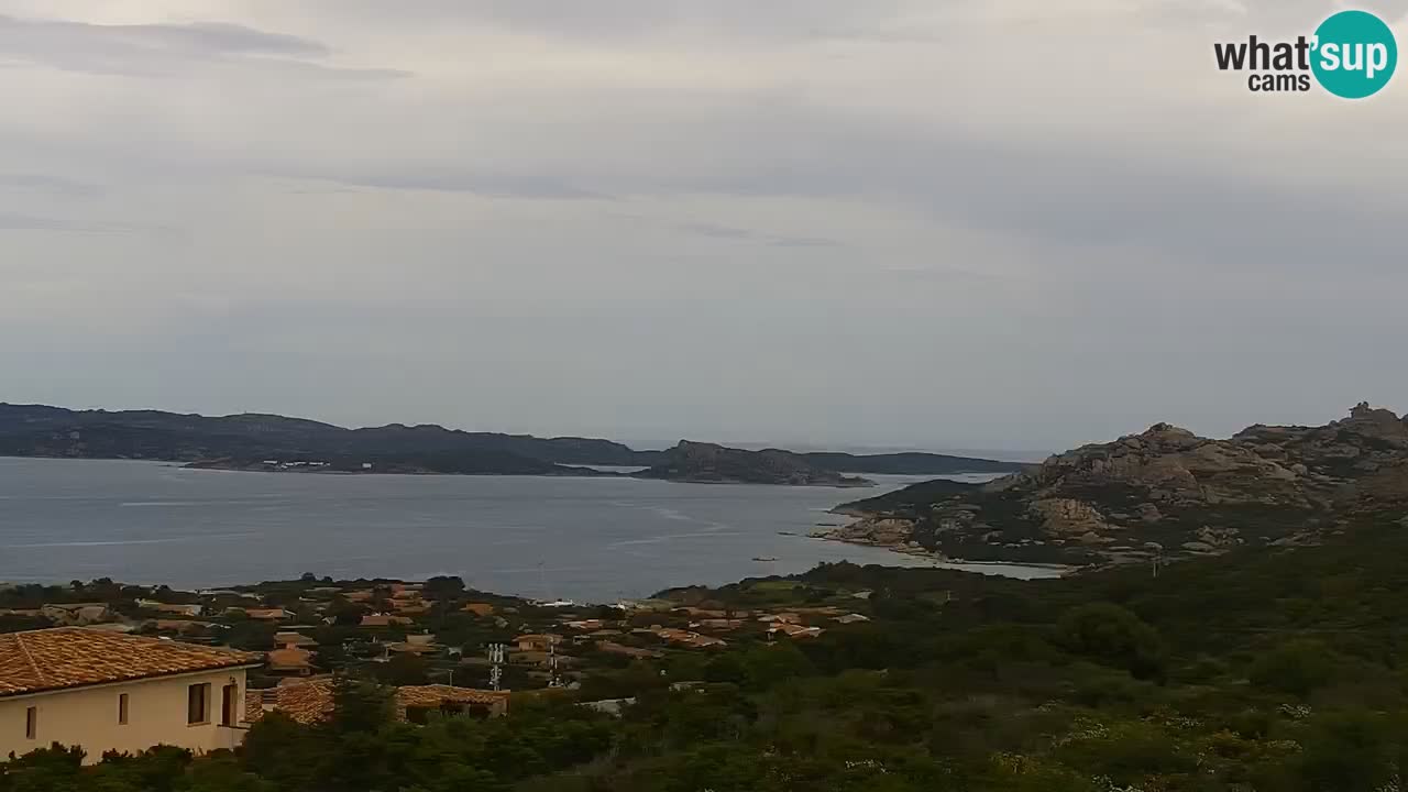 LIVE Sardinien webcam Palau – Panoramablick