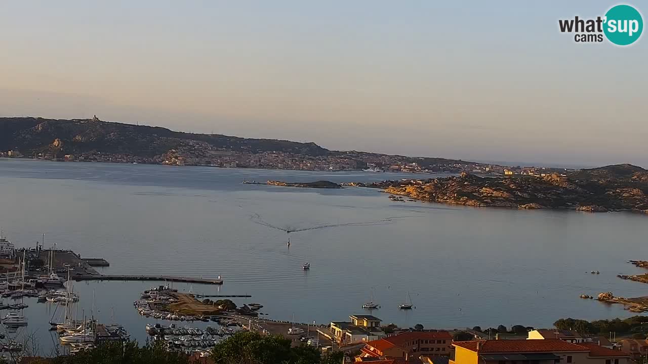 LIVE Sardinia Webcam Palau – Panoramic View