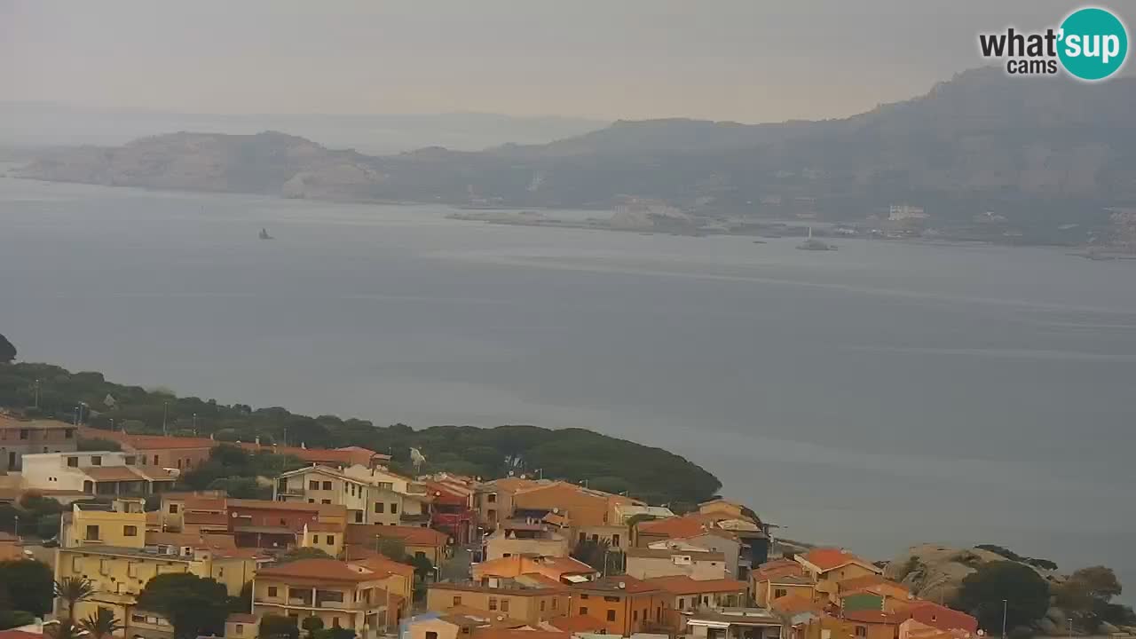 LIVE de la Sardaigne livecam Palau – Superbe panorama