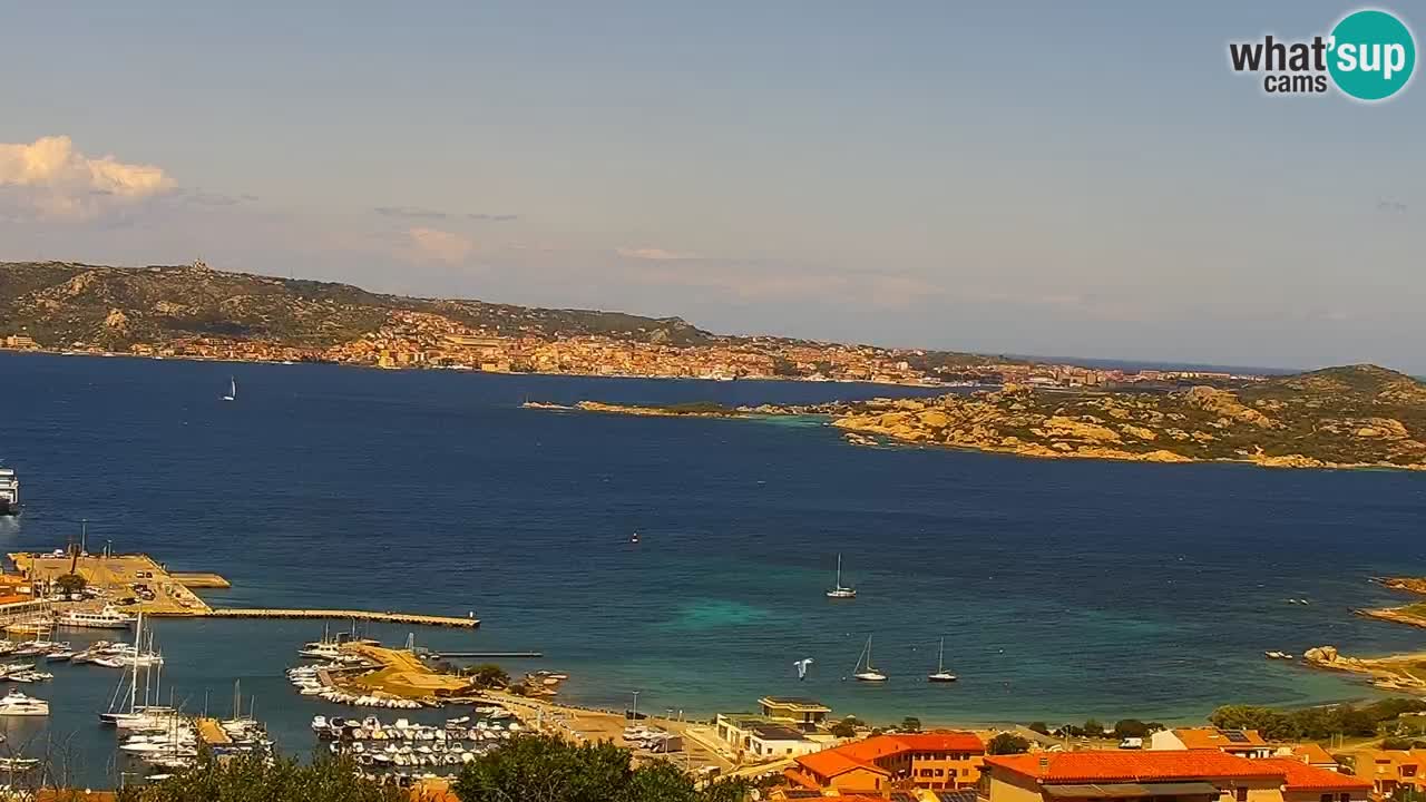 LIVE Sardegna webcam Palau – Stupendo panorama