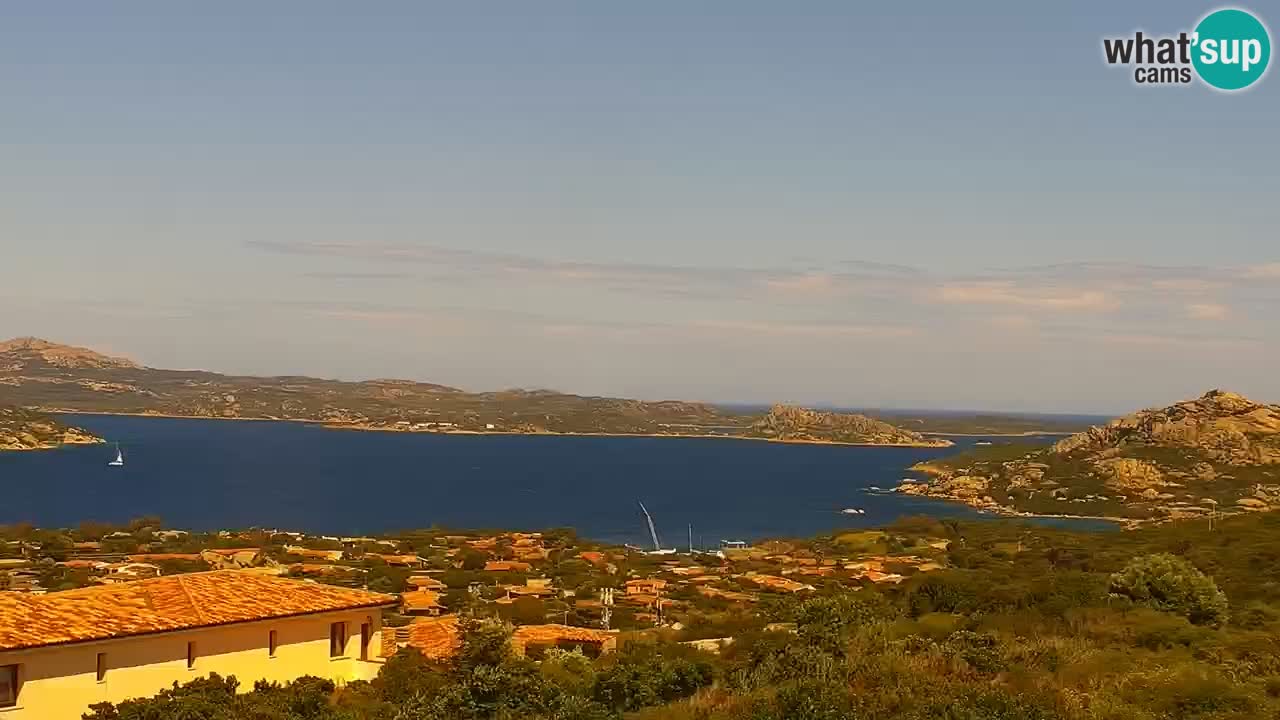 LIVE de la Sardaigne livecam Palau – Superbe panorama