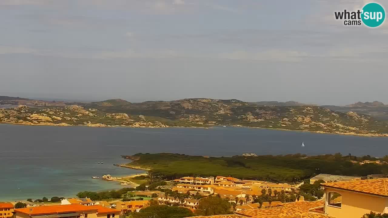Sardinija v živo spletna kamera Palau – Panoramski pogled