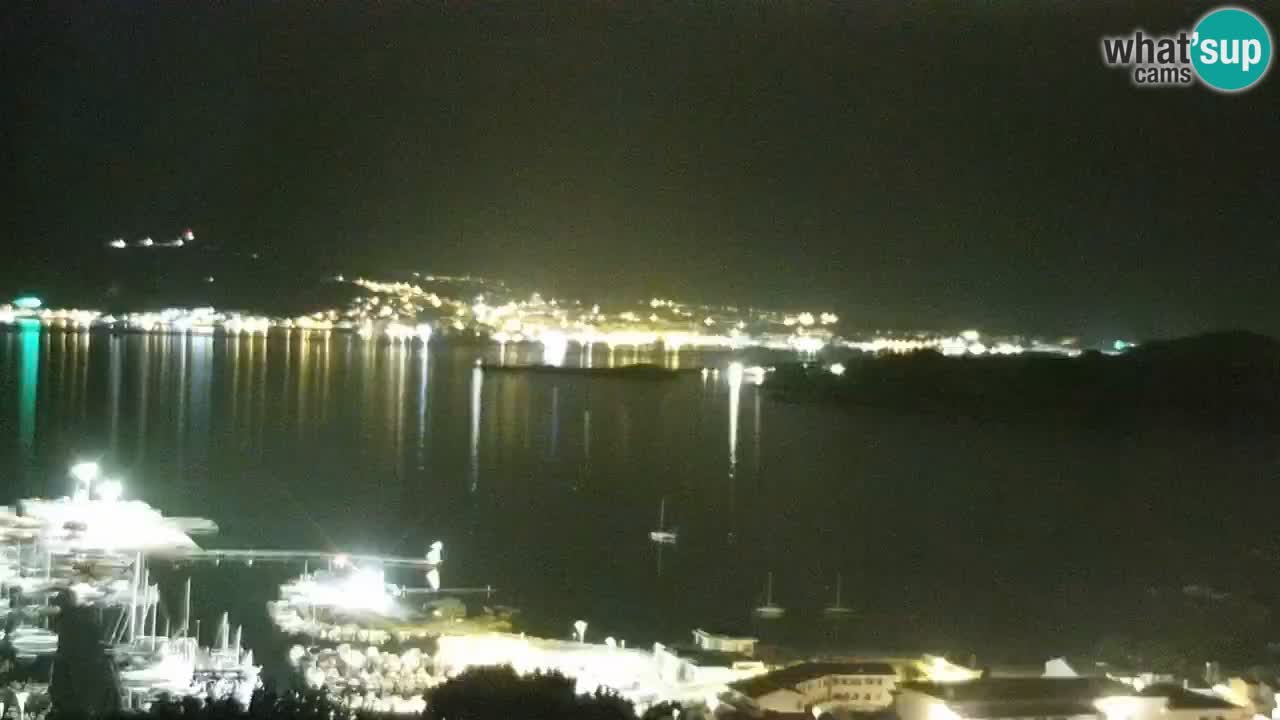 Sardinija u živo web kamera Palau – Panoramski pogled