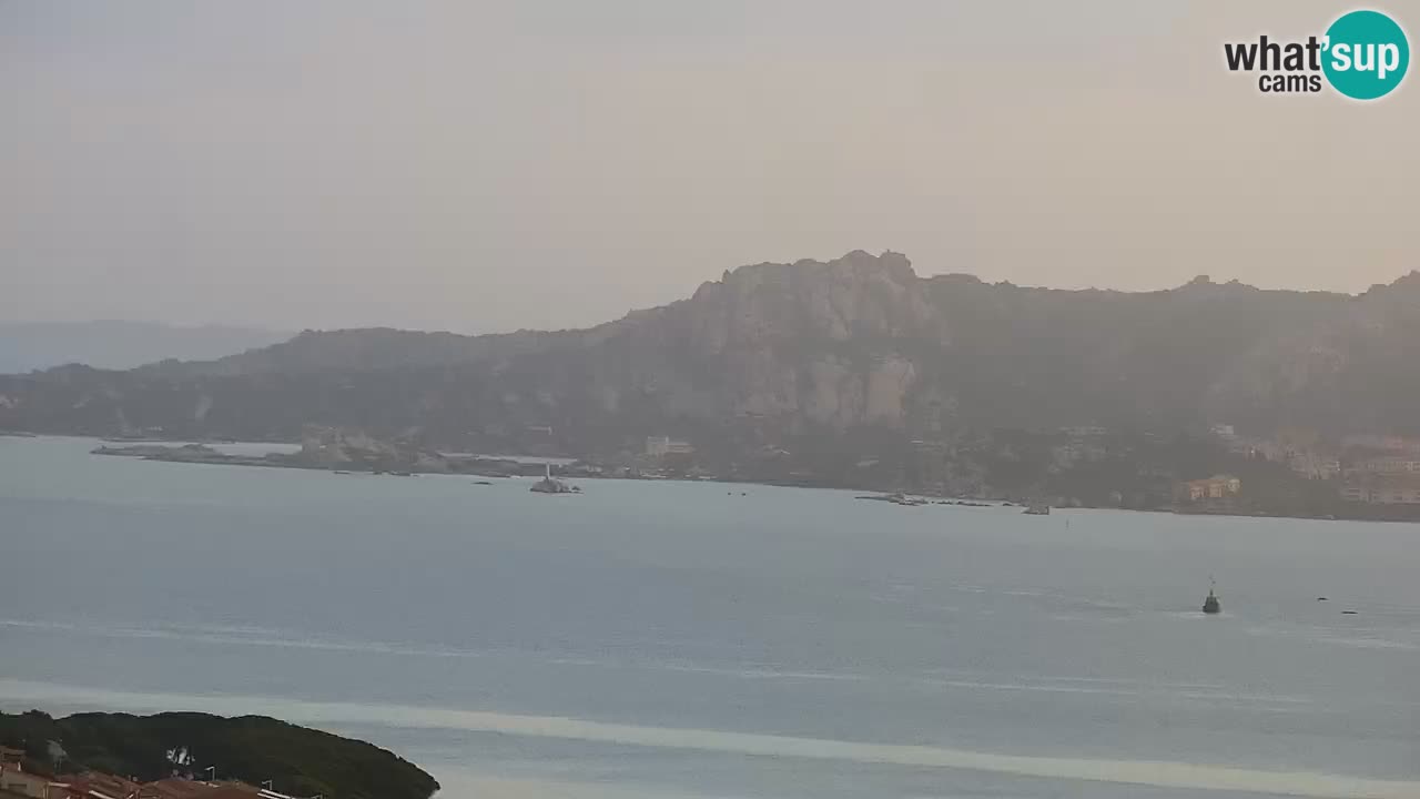 Sardinija v živo spletna kamera Palau – Panoramski pogled