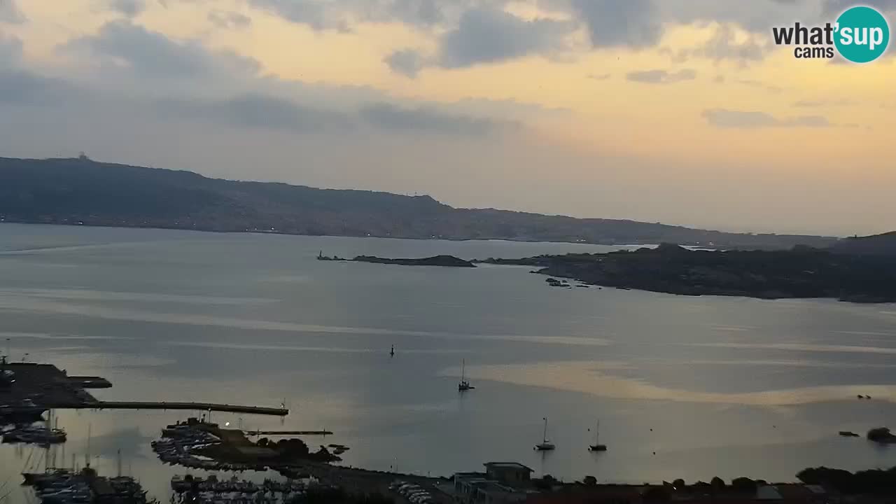 LIVE Sardinien webcam Palau – Panoramablick