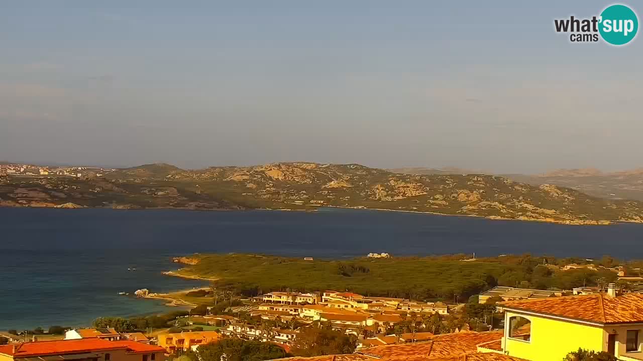 Sardinija v živo spletna kamera Palau – Panoramski pogled