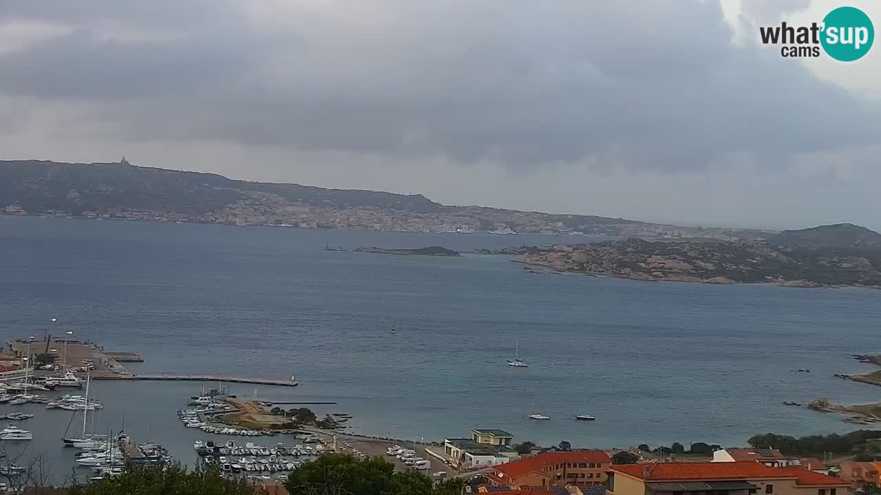 LIVE de la Sardaigne livecam Palau – Superbe panorama