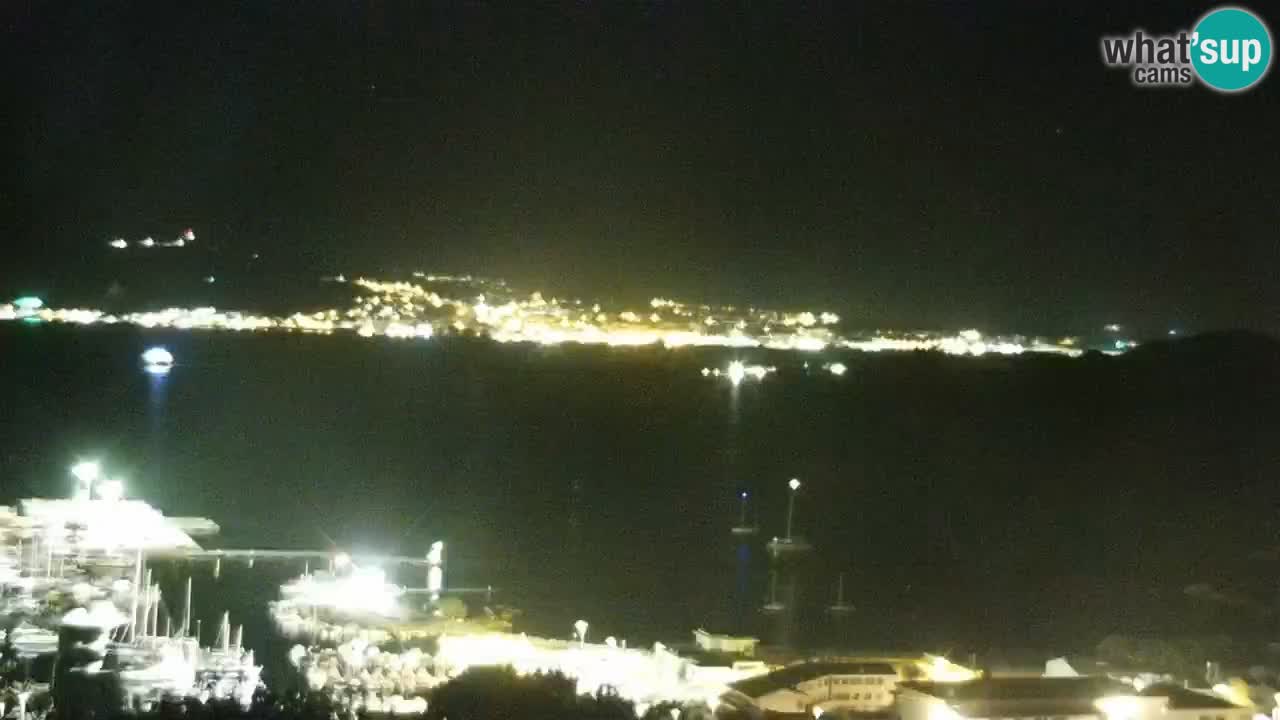 Sardinija u živo web kamera Palau – Panoramski pogled