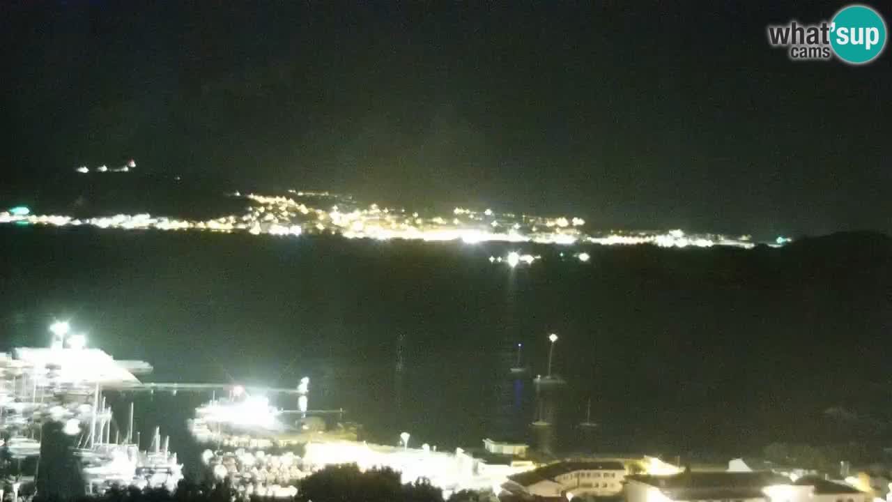 Sardinija u živo web kamera Palau – Panoramski pogled
