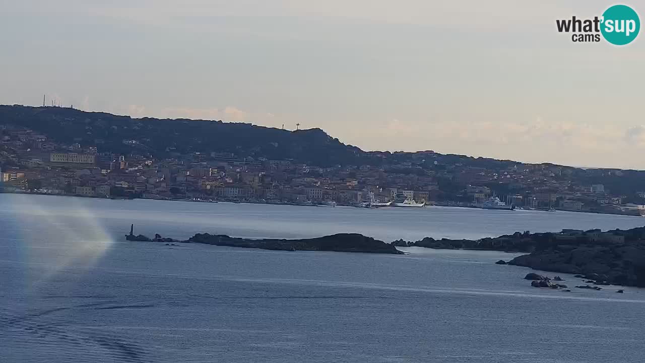 LIVE Sardinia Webcam Palau – Panoramic View