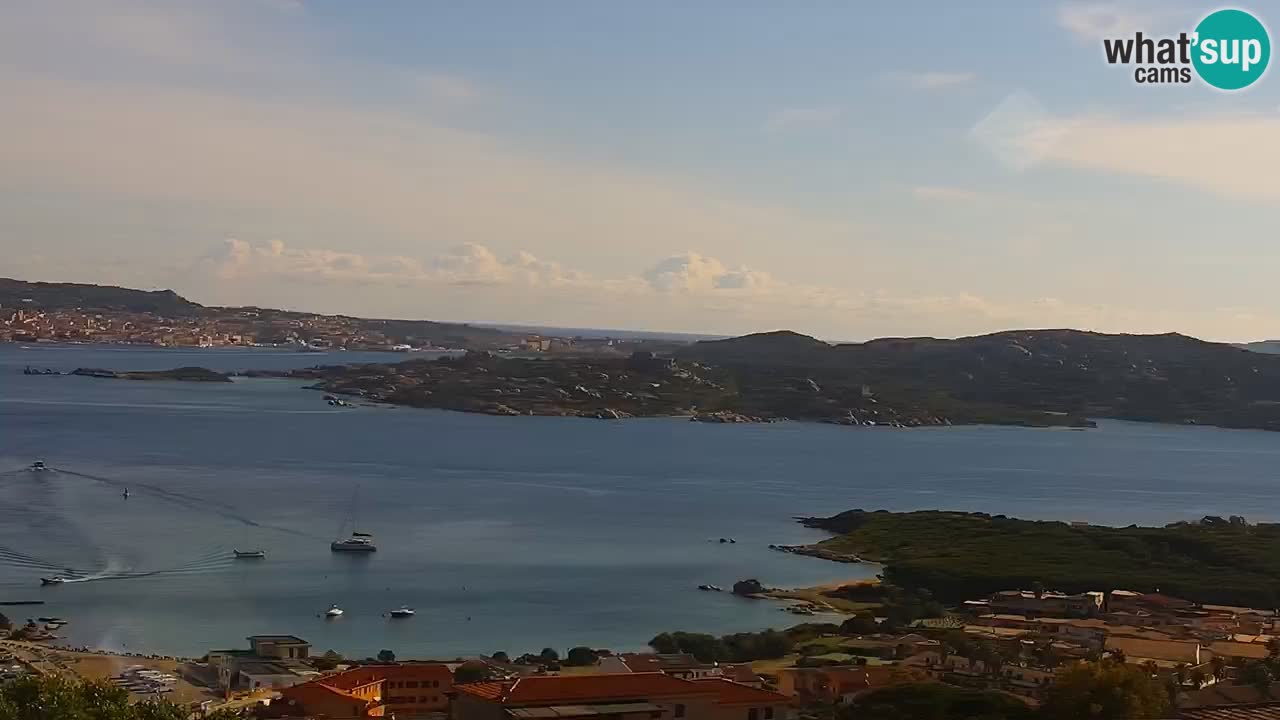 LIVE Sardinia webcam Palau – Panorama impresionante