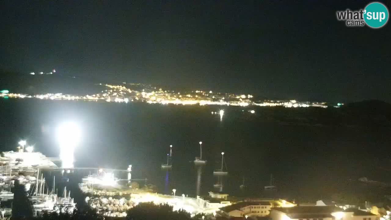 Sardinija v živo spletna kamera Palau – Panoramski pogled