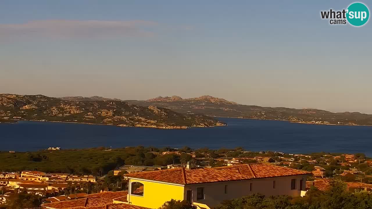 Sardinija v živo spletna kamera Palau – Panoramski pogled
