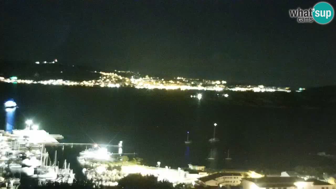 LIVE Sardinia webcam Palau – Panorama impresionante