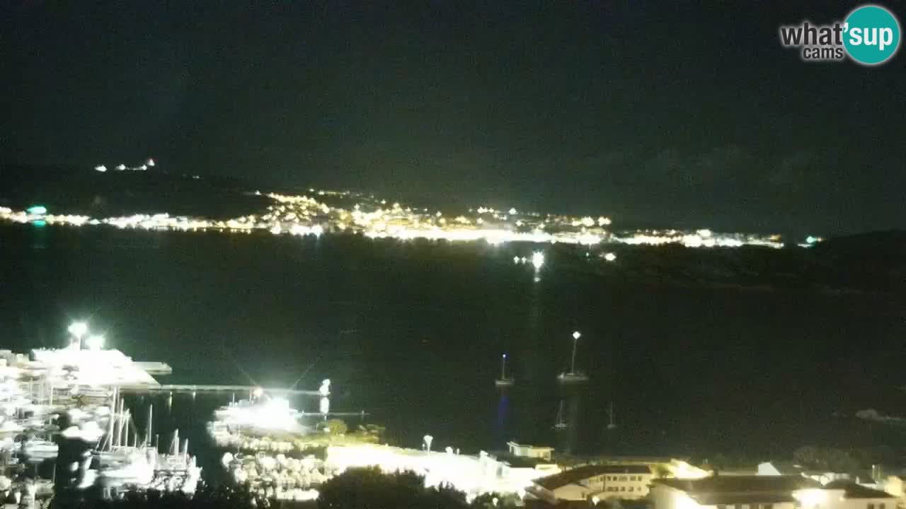 LIVE Sardinia webcam Palau – Panorama impresionante