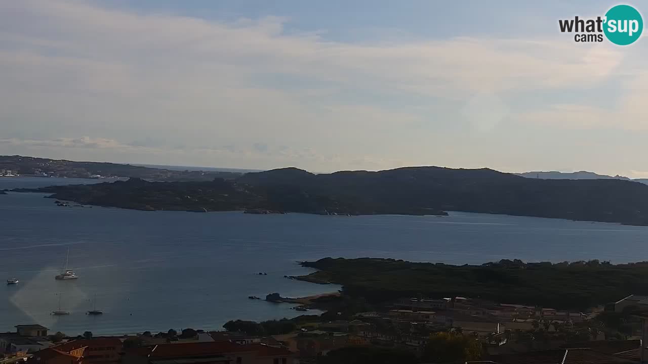 LIVE Sardinien webcam Palau – Panoramablick