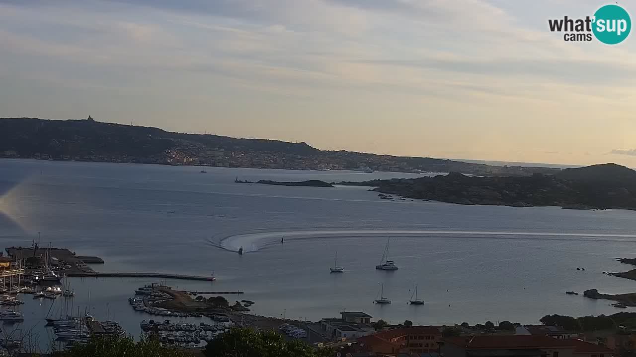 LIVE Sardinia Webcam Palau – Panoramic View