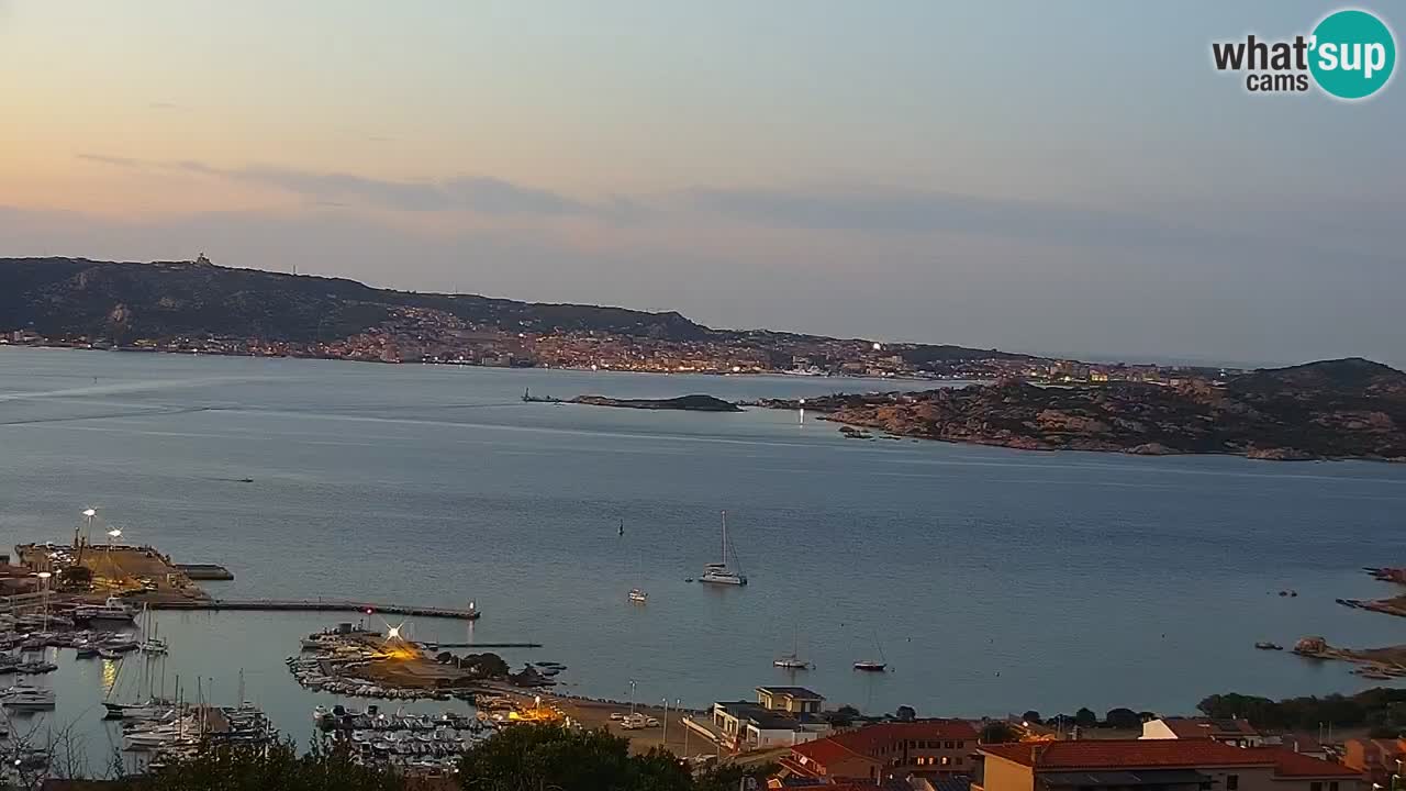 LIVE Sardinia webcam Palau – Panorama impresionante