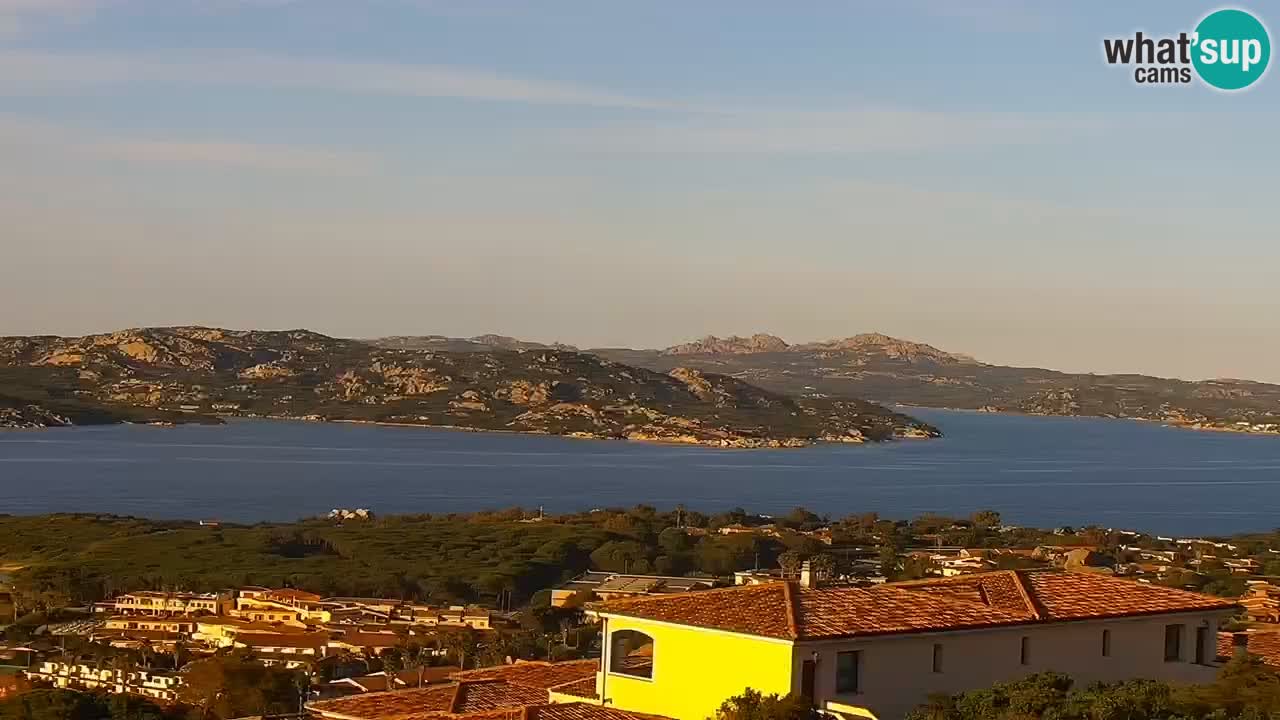 LIVE Sardinien webcam Palau – Panoramablick