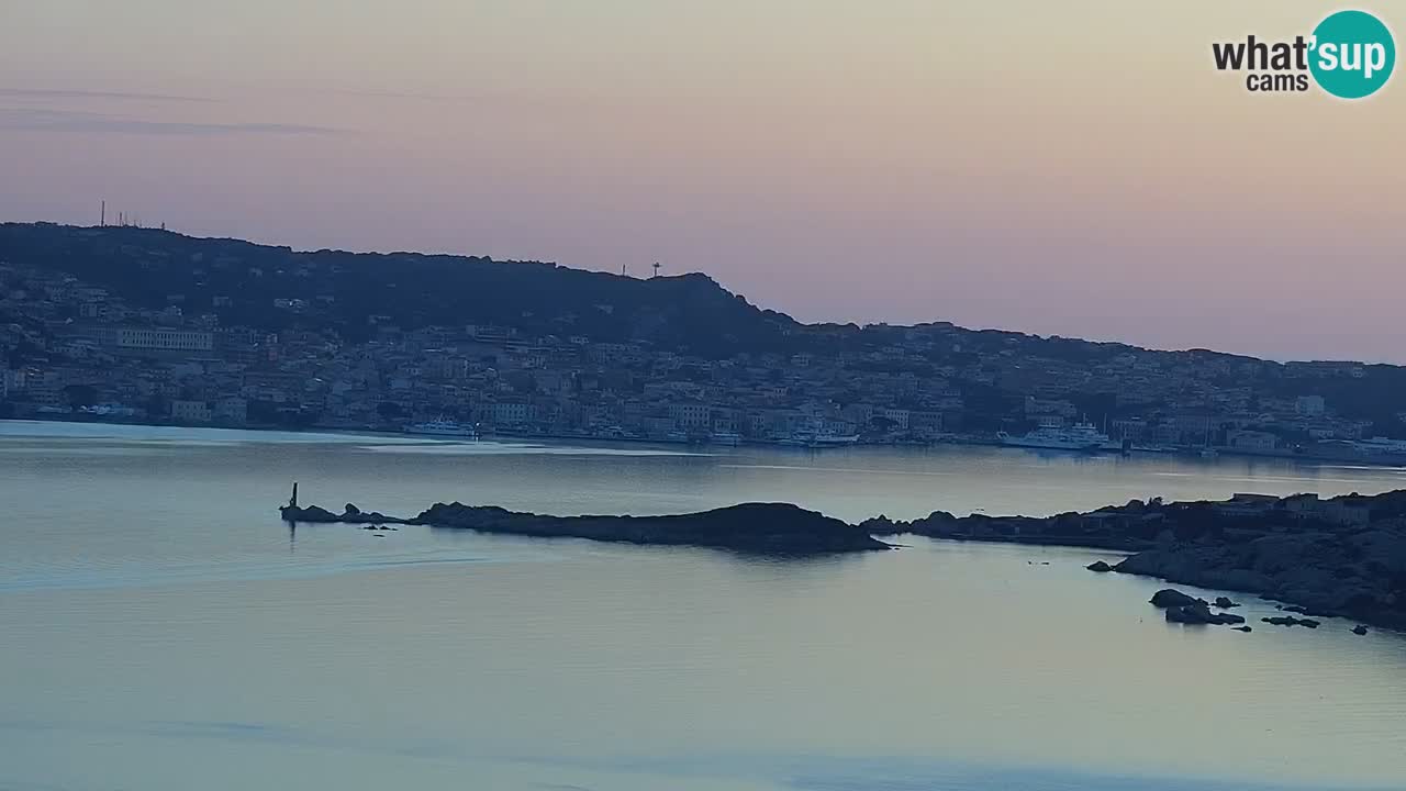 LIVE Sardinia Webcam Palau – Panoramic View