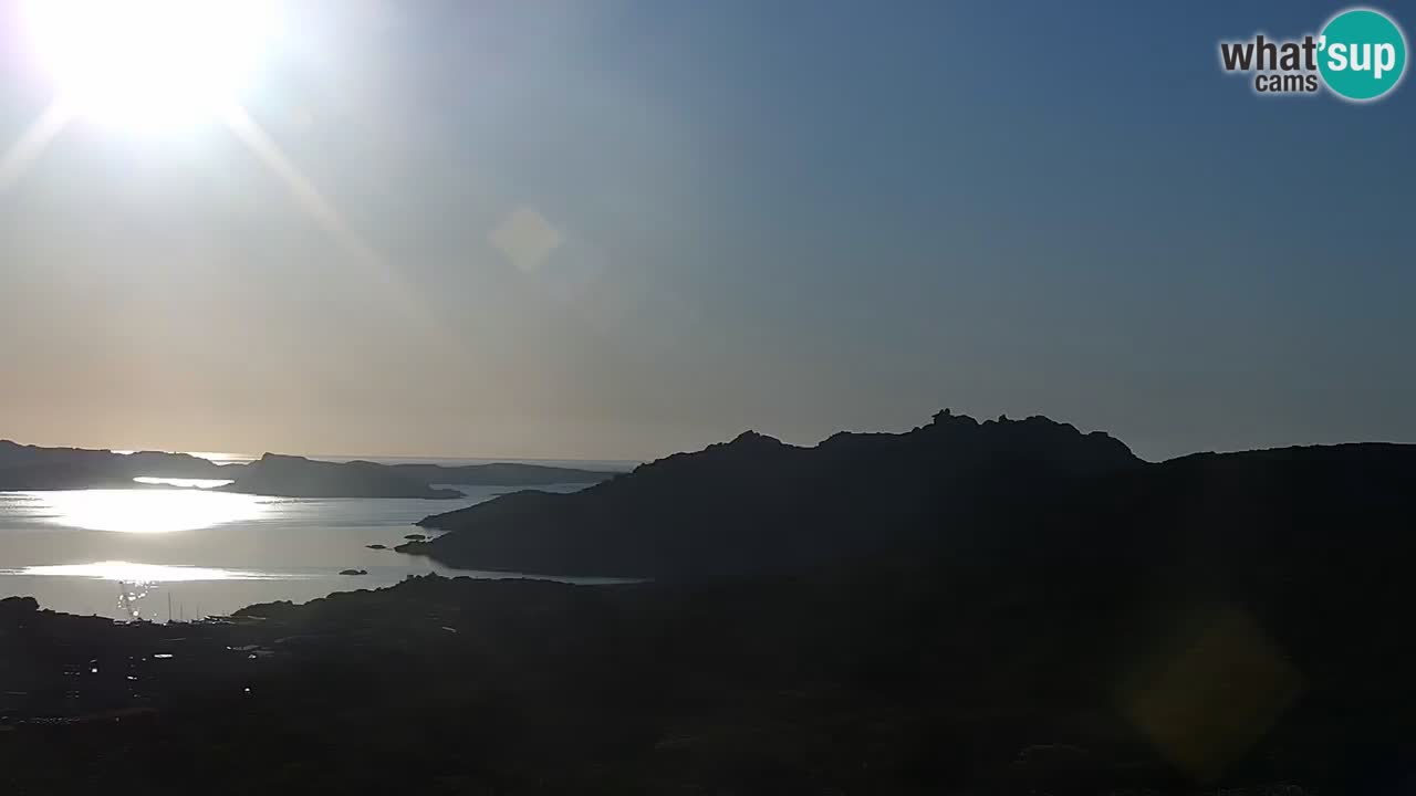 LIVE Sardinien webcam Palau – Panoramablick