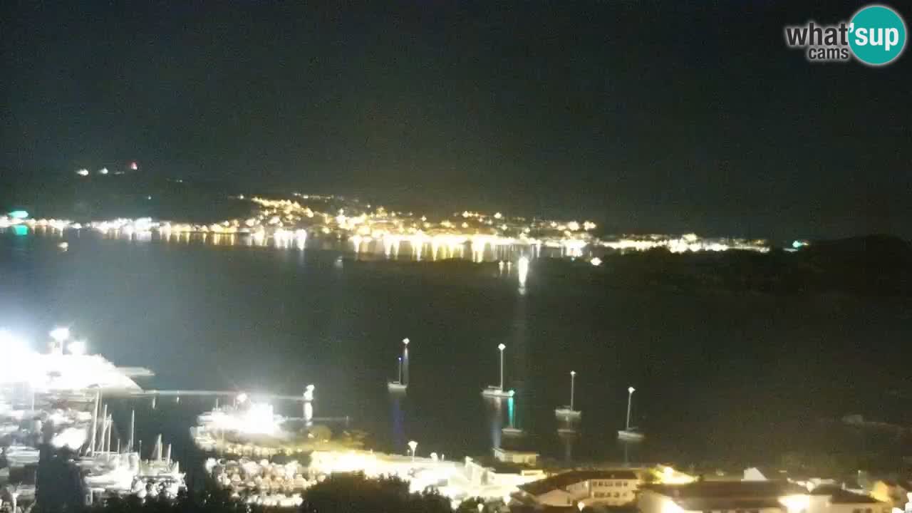 Sardinija v živo spletna kamera Palau – Panoramski pogled