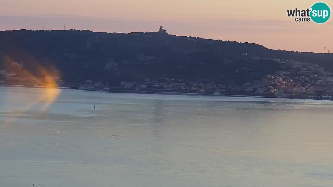 LIVE de la Sardaigne livecam Palau – Superbe panorama