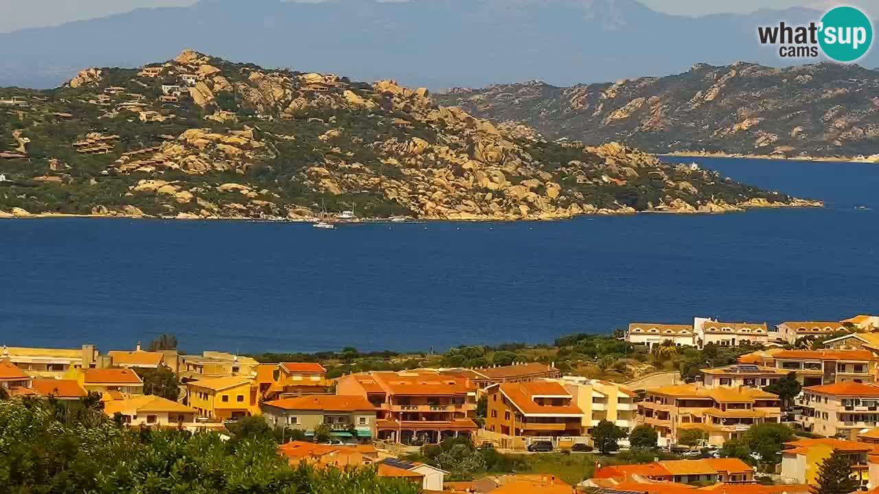 LIVE Sardinien webcam Palau – Panoramablick