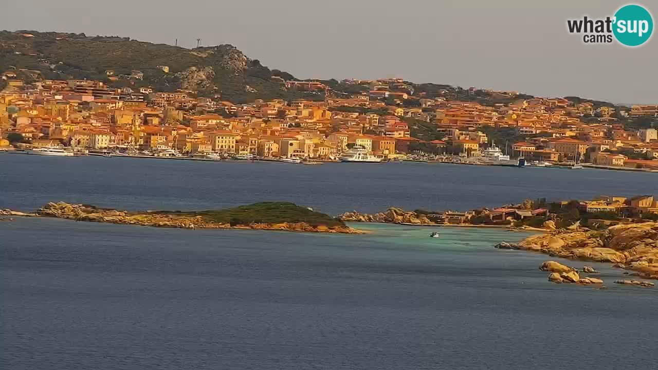 LIVE de la Sardaigne livecam Palau – Superbe panorama