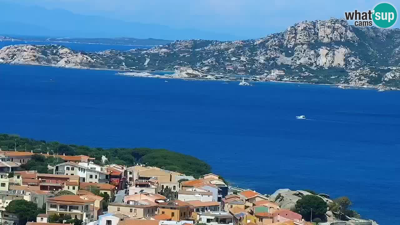 Sardinija v živo spletna kamera Palau – Panoramski pogled