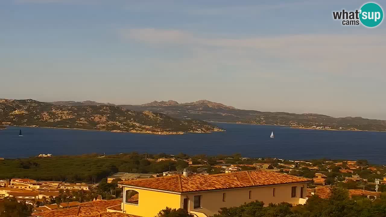 LIVE Sardinien webcam Palau – Panoramablick