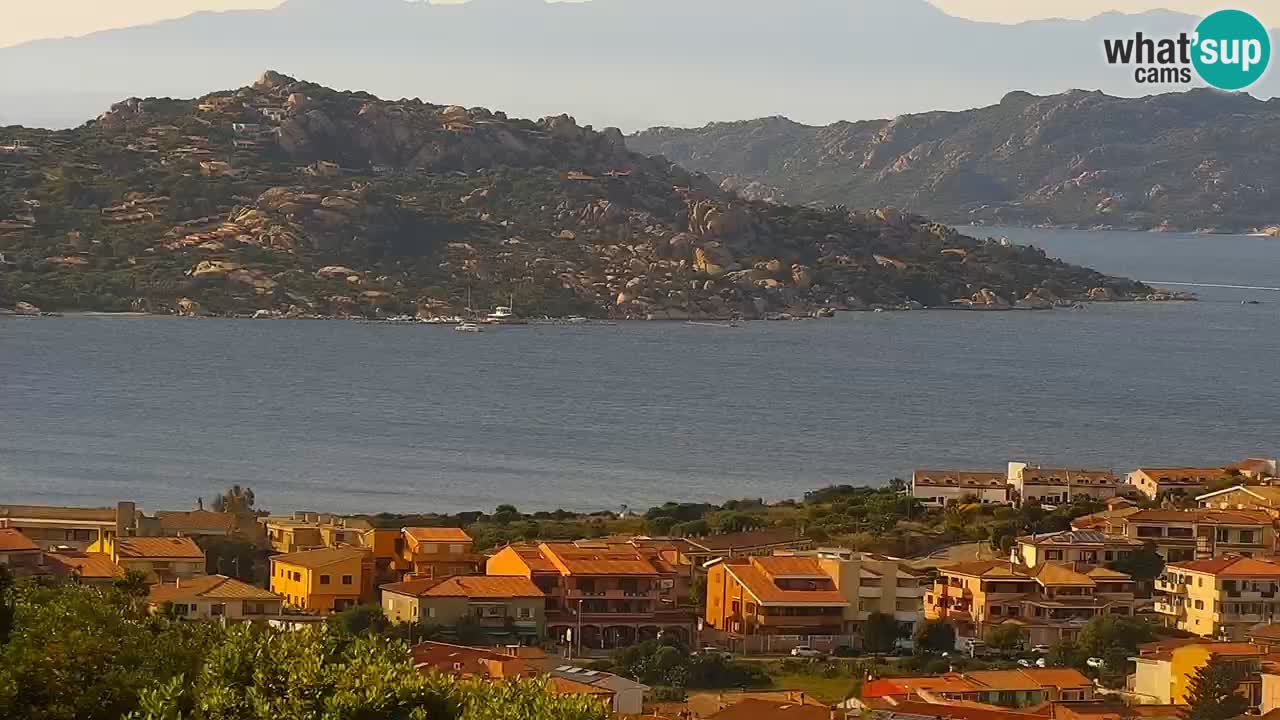 Sardinija v živo spletna kamera Palau – Panoramski pogled