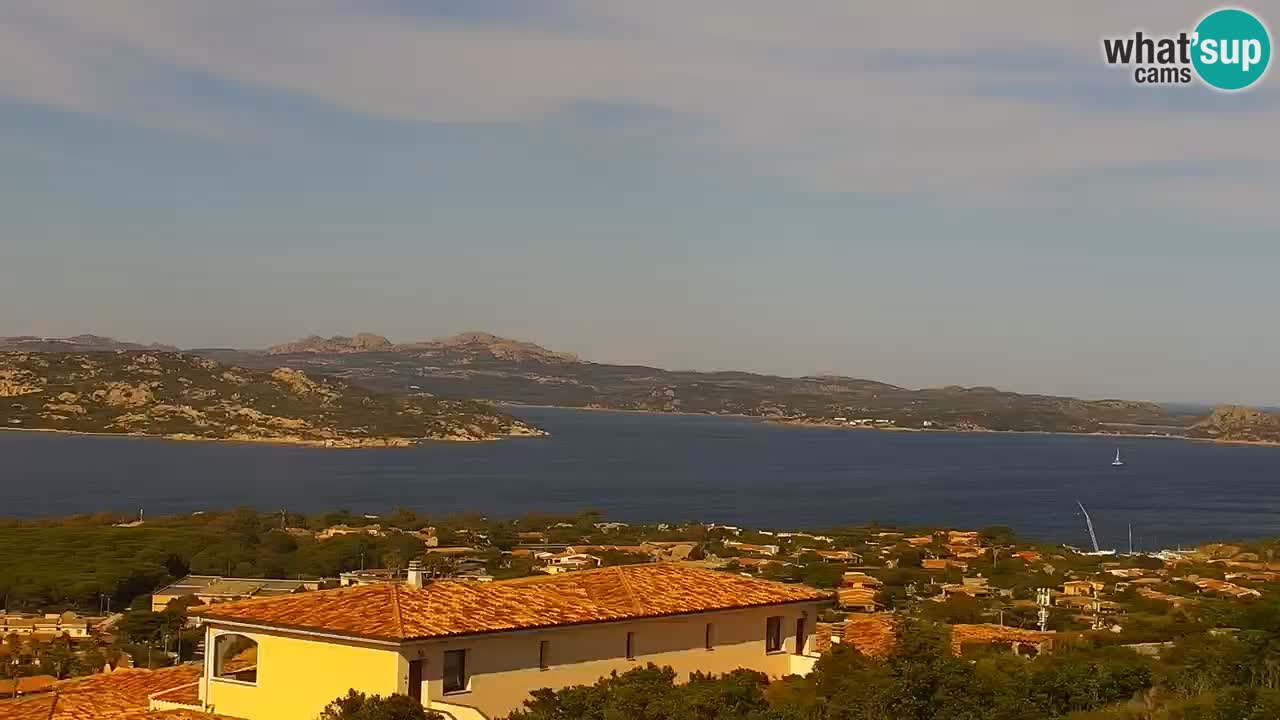 LIVE Sardinia Webcam Palau – Panoramic View